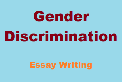 gender discrimination experience essay