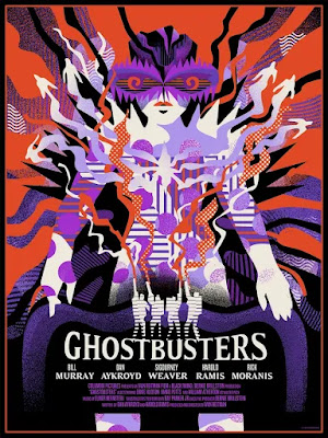 San Diego Comic-Con 2020 Exclusive Ghostbusters Movie Poster Screen Print by We Buy Your Kids x Mondo