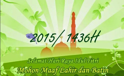 Selamat Hari Raya Idul Fitri 1436 H 2015 M Lowongan