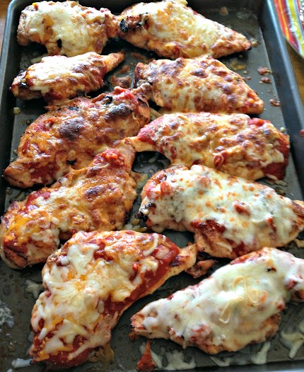 3 Ingredient Grilled Chicken Parmesan