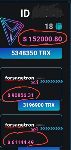 Forsage tron payment proof