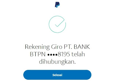 Paypal Terhubung Dengan Bank Indonesia