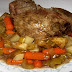 Slow Cooker Top Round Roast with Potatoes & Vegtables