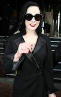 Dita Von Teese Candids