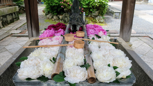 京都 柳谷観音 楊谷寺 花手水