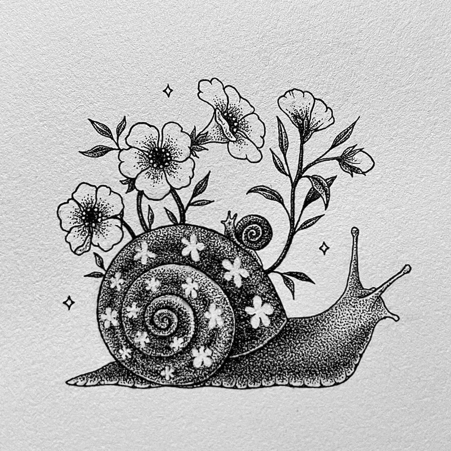 10-Sails-and-flowers-Animal-Drawings-Lucy-Johnston-www-designstack-co