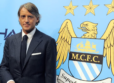 Roberto Mancini Profile Manager Manchester City Barclays Premier League