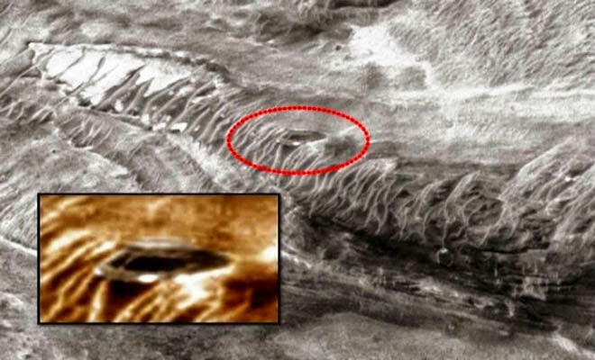 Η κάμερα του Mars Orbiter φωτογράφησε ένα μυστηριώδες αντικείμενο (ufo) στον Άρη! video