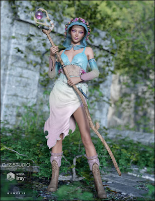 Woodland Magic for Genesis 3 Female(s)