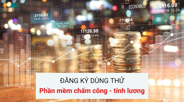 phần mềm chấm công tính lương