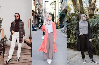 Outfit OOTD Hijabers Terbaru Masa kini 2019