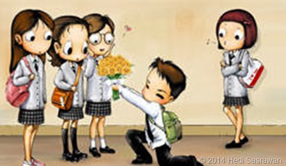 5 Ciri Kakak Kelas Naksir Adik Kelas