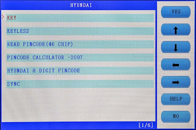  How to use SKP1000 to program key on Hyundai SONATA 8-2