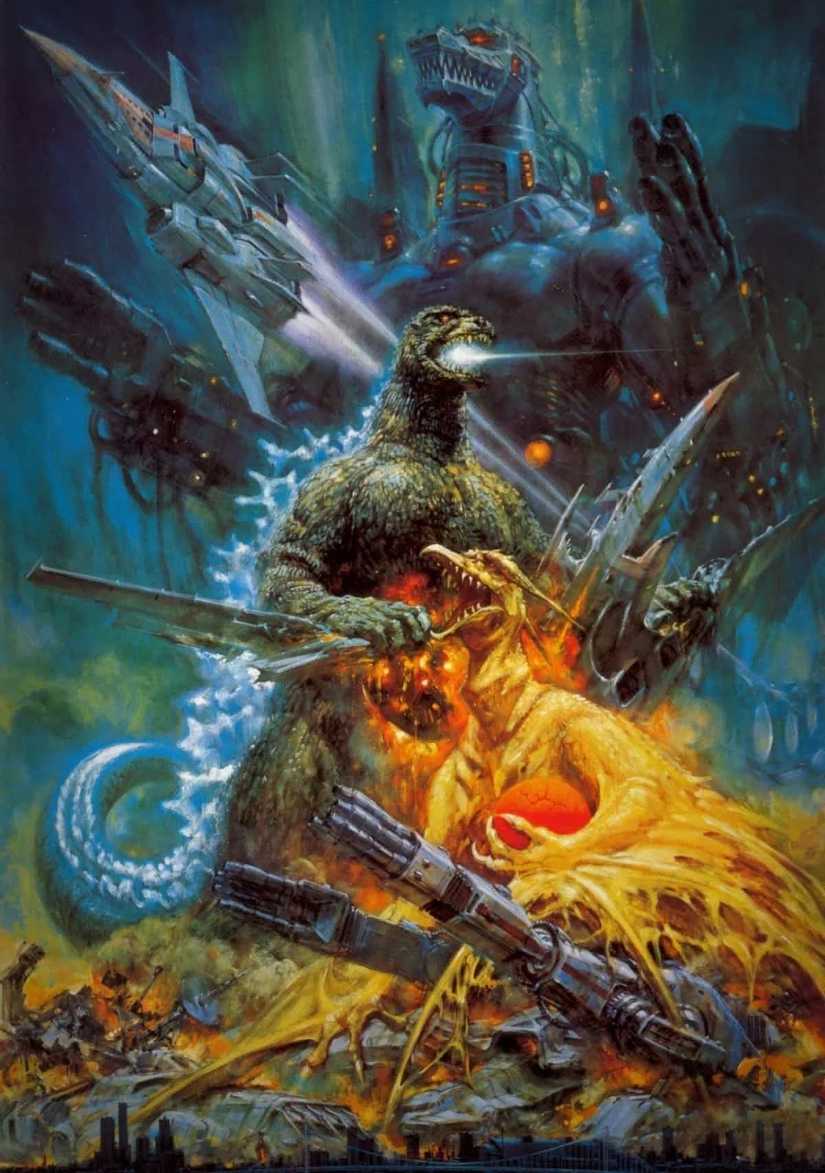 Godzilla vs Mechagodzilla (1993), póster de Noriyoshi Ohrai