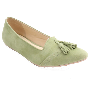 Flat Shoes MM Flat Green