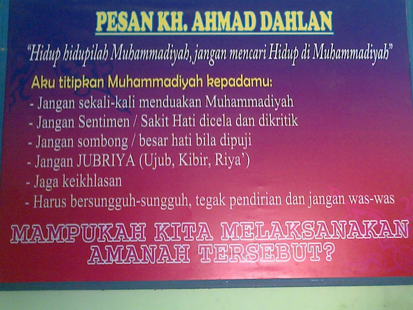 20 Inspirasi Poster Kata Kata Motivasi Muhammadiyah Lucy Feng