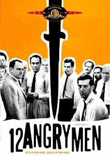 Twelve angry men (released in 1947) starring Henry Fonda, a gripping drama set in a jury room