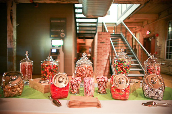 Awesome candy buffet from Bridal Banter