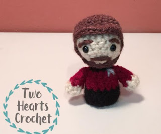 PATRON GRATIS RIKER | STAR TREK AMIGURUMI 53399