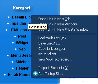 Cara mengisi artikel di menu bar