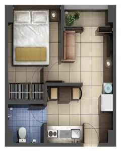 planos de casa 240x300 Plano de casa minimalista último tipo 36