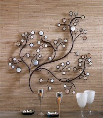 Metal wall art