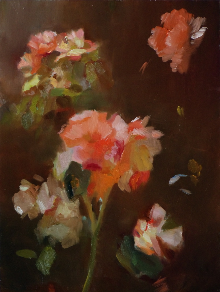 Oil Paintings Of Roses 