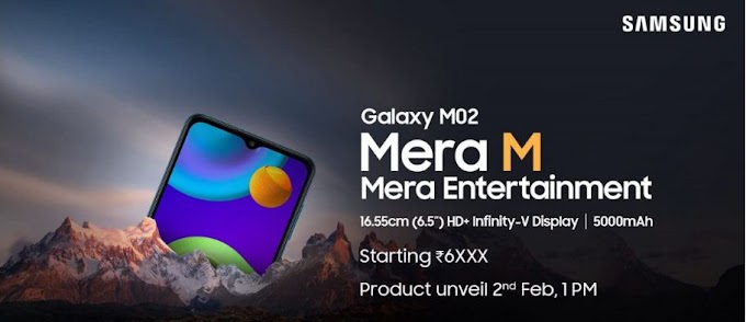 SAMSUNG GALAXY M02 IS COMING ON FEBRUARY 2, A CHEAPER MO2s