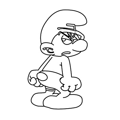 Desenhos para Colorir dos Smurfs – Imagens para Imprimir