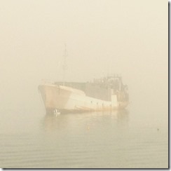 Booth Bay & Love Cove  fog 2015-09-10