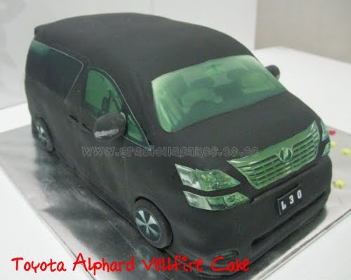 Toyota Alphard Vellfire Cake