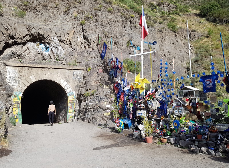 Tunel Tinoco, Cajon del Maipo