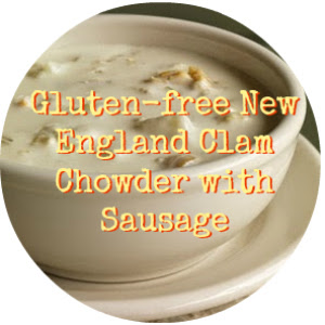 Gluten-free New England Clam Chowder with Sausage