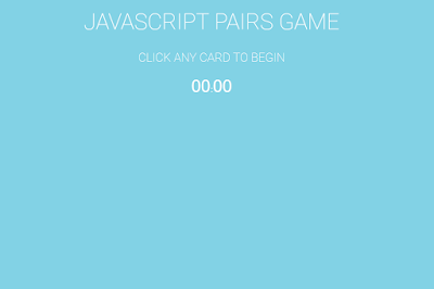 Memory Game Using HTML,CSS and JavaScript