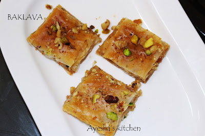 ayeshas kitchen sweets recipes turkish baklava recipes simple perfect baklava recipe bakery style sweets mixed nuts sweets yummy recipes easy sweets