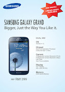 BIG NEWS : SAMSUNG GALAXY GRAND (NEW ARRIVAL TODAY AT ONE GLOBAL MOBILE) (samsung galaxy grand)