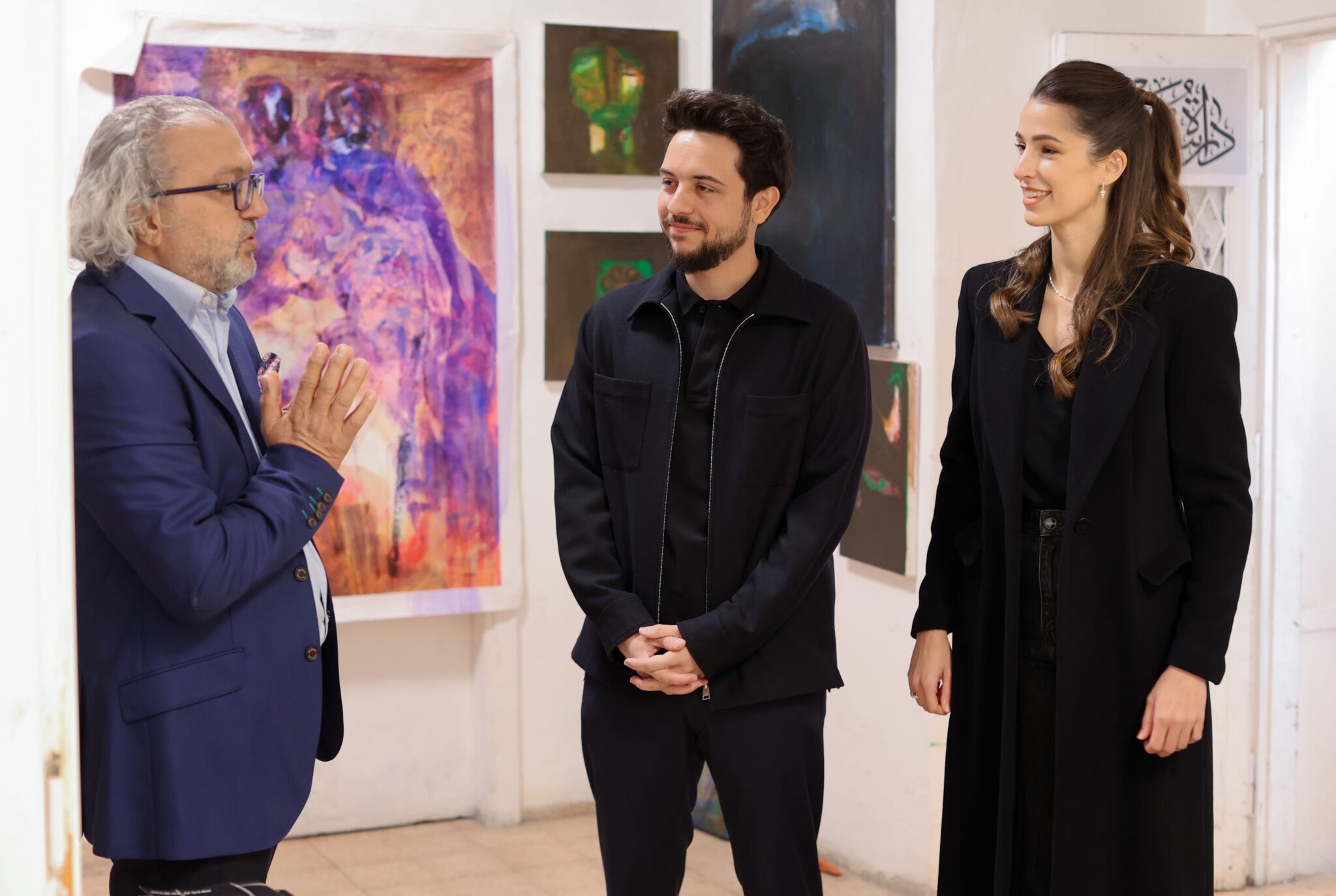Another joint engagement for Prince Al Hussein of Jordan and his fiancée Rajwa Al-Saif