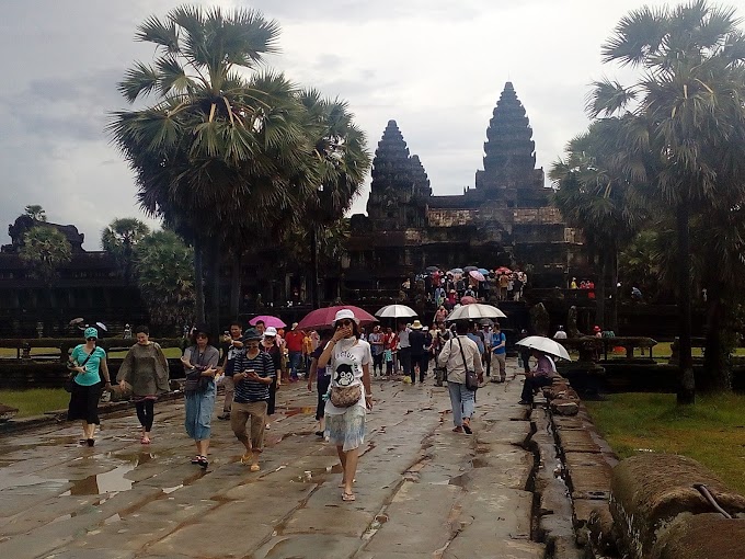 Angkor the archaeological site of Cambodia