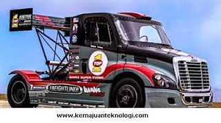 modifikasi mobil Freighliner truck pikes peak