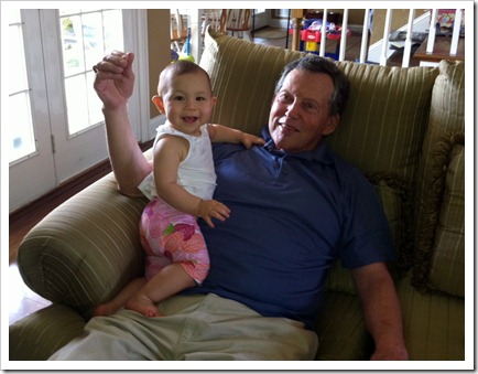 Isabella and Poppy - August 2011