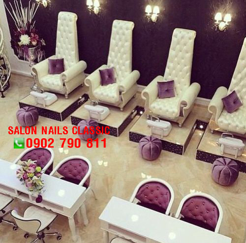 thiết kế tiệm nail ở Hải Phòng 