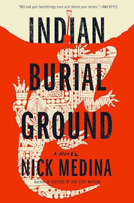 Indian Burial Ground cover by Nick Medina, horror