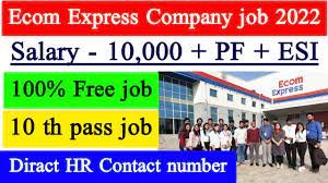 ecom express delivery job | ecom express recruitment 2022 | Ecom Express Recruitment 2022 Apply Online Ecom Careers