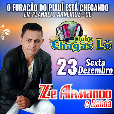 Clube Chagas Lô, em Planalto - Arneiroz, Apresenta.