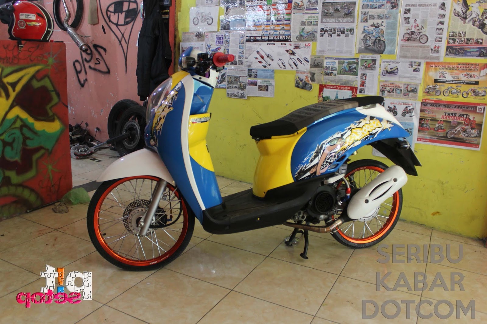 Modifikasi Honda Scoopy Ala Thailook Terbaru Agustus 2016 Seribu Kabar