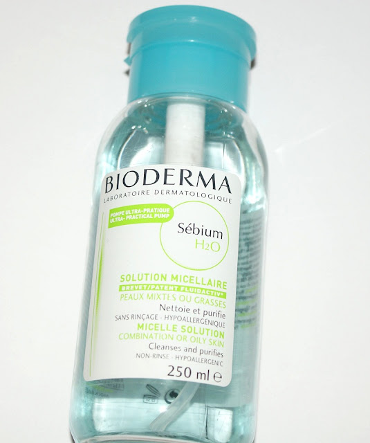 Bioderma Sebium H2O, płyn micelarny.