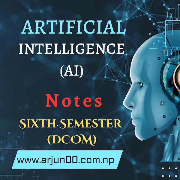 Artificial Intelligence ( Elective–II):- New Notes of Sixth Semester , DCOM , Diploma in Computer Engineering, CTEVT, 6th semester, Arjun00, Nepal first free CTEVT Notes provider, arjun00