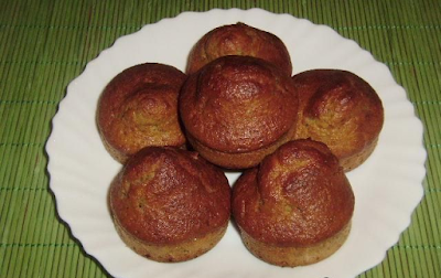 Muffins with banana