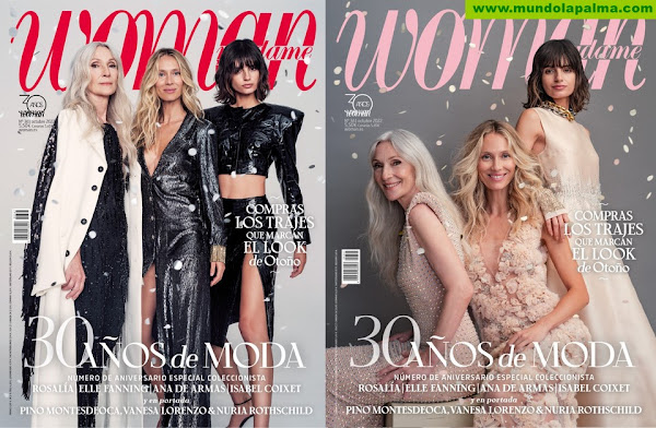 Sodepal posiciona la moda de la Isla a nivel nacional a través de un editorial de moda en el número más importante de la revista Woman