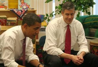 The absolute worst education President, and Secretary of Education in U.S. history: Barack Obama and Arne Duncan